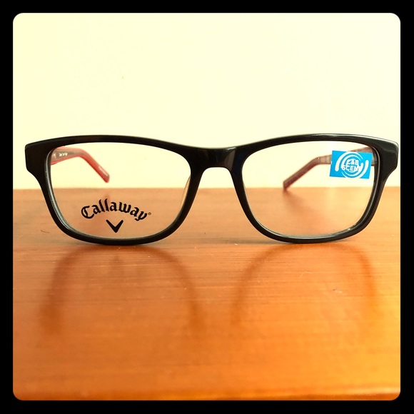 Callaway Junior Waggle Brown Red Eyeglass Frames